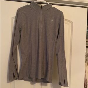 The North Face Gray Long Sleeve Women's Top